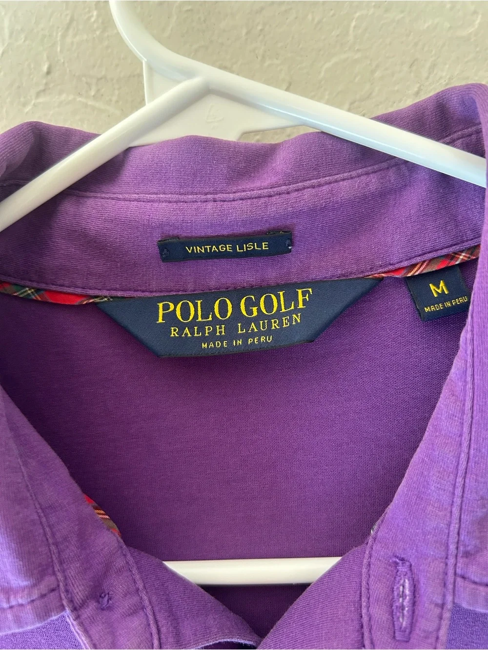 Ralph Lauren Purple Short-Sleeve Polo Shirt